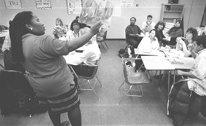 1996 teacher shows pamphlets