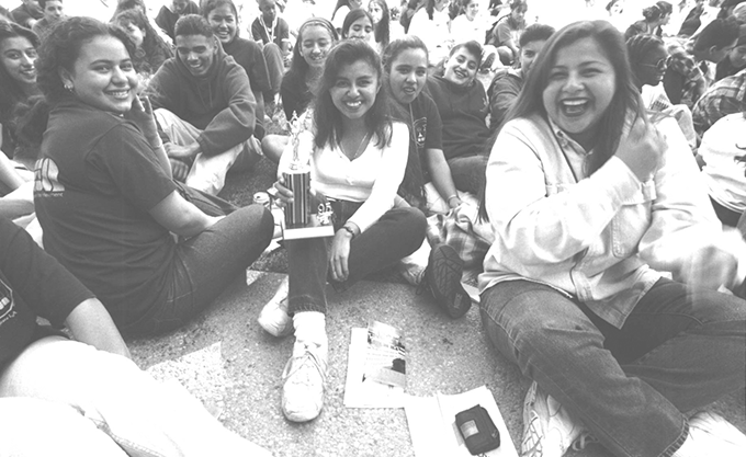 1997 women celebrate