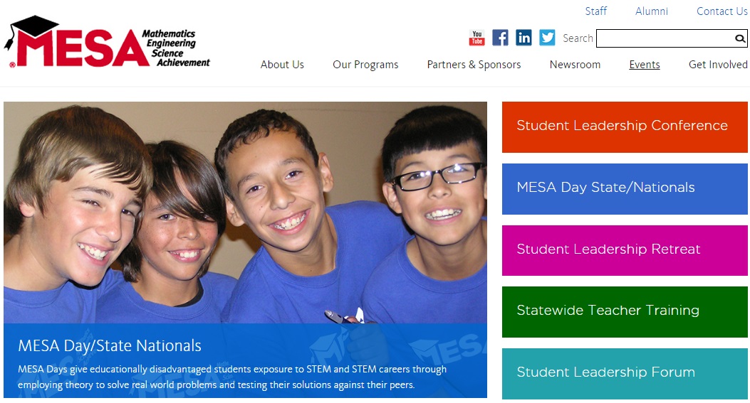 students smiling